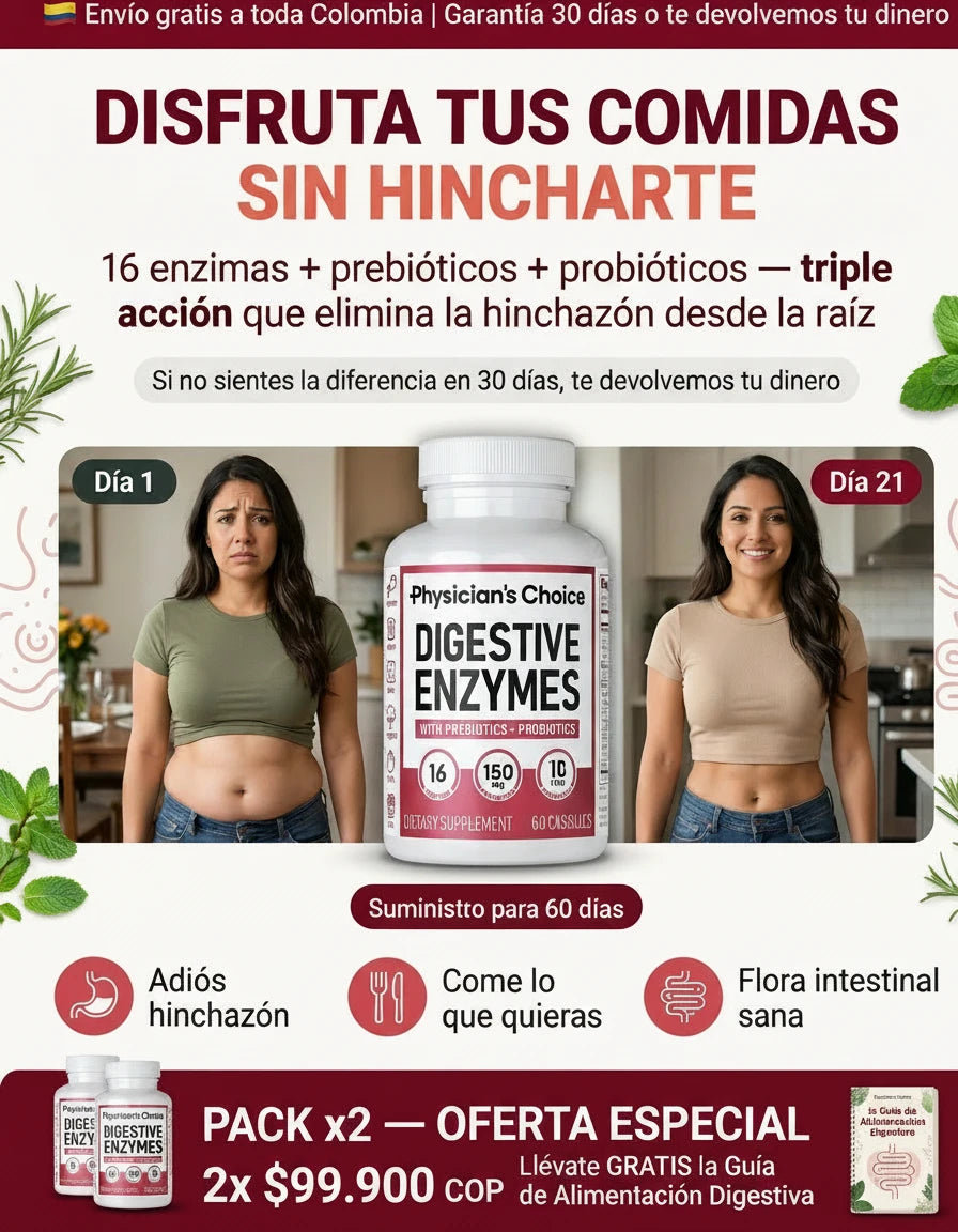 DIGESTIVE ENZIMES 2x1