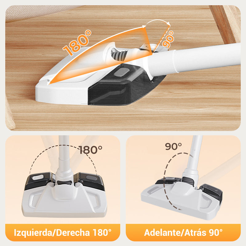 Aspiradora de Mano Inalámbrica - Potente Succión Con 4 Accesorios para Coches y Hogar