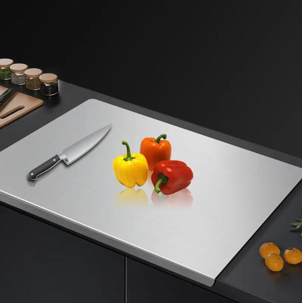 Tabla En Acero de Cortar Para Cocina