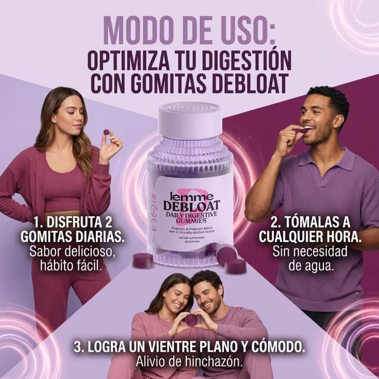 Lemme Debloat – Apoya una digestión más ligera y reduce la sensación de hinchazón