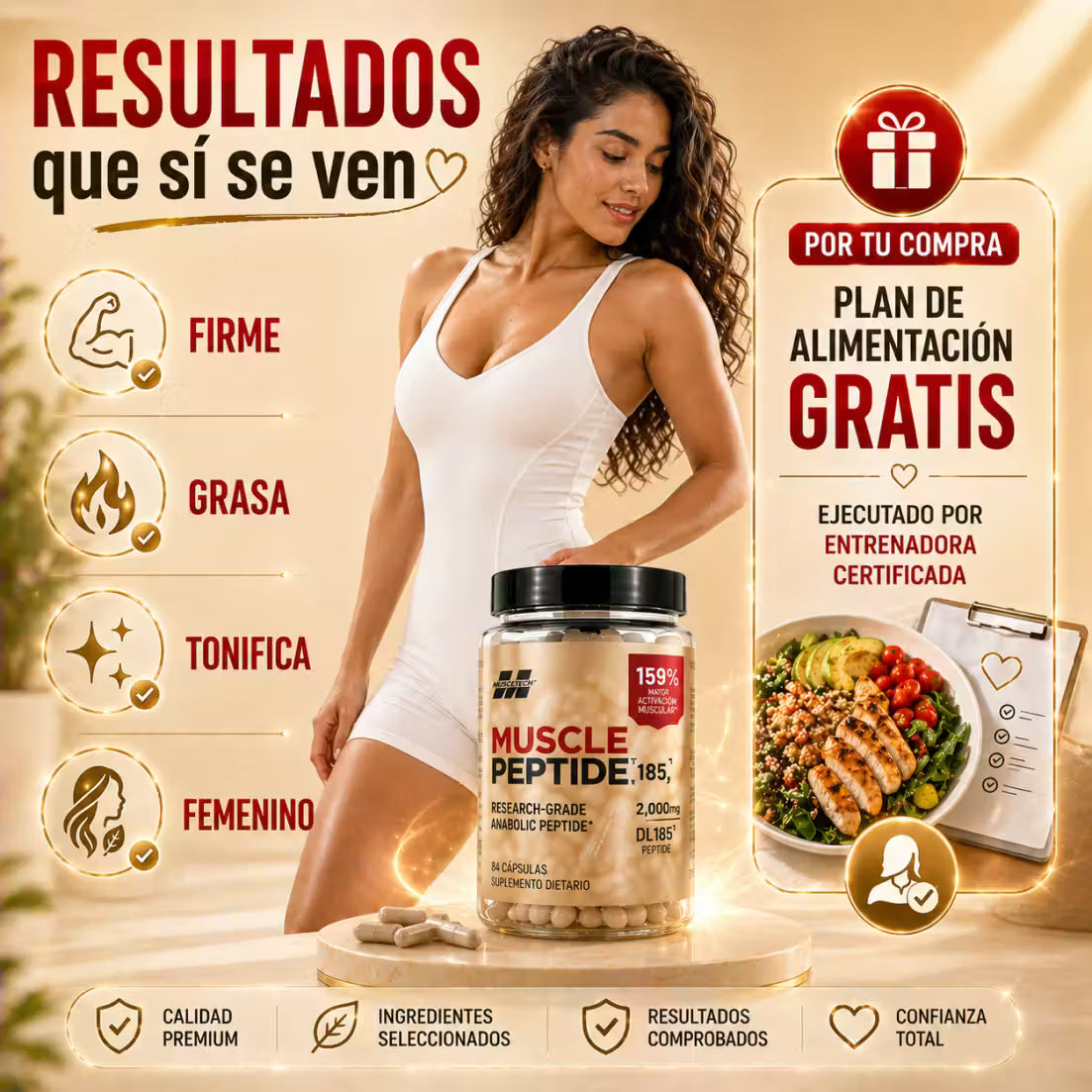 Muscle Peptide mujeres