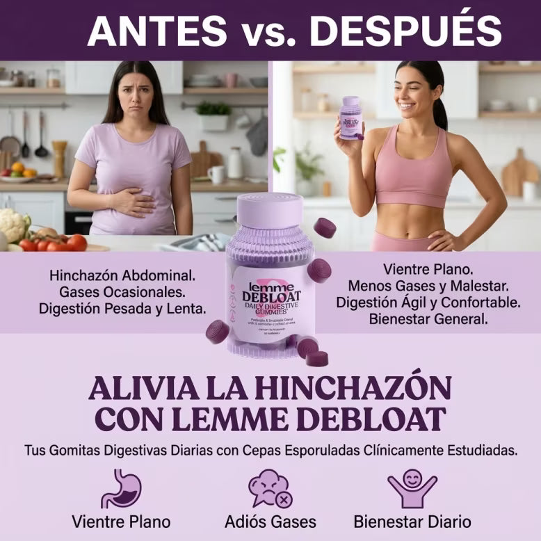 Lemme Debloat – Apoya una digestión más ligera y reduce la sensación de hinchazón