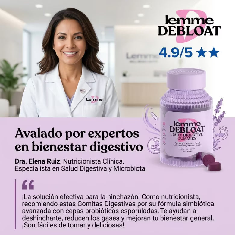 Lemme Debloat – Apoya una digestión más ligera y reduce la sensación de hinchazón