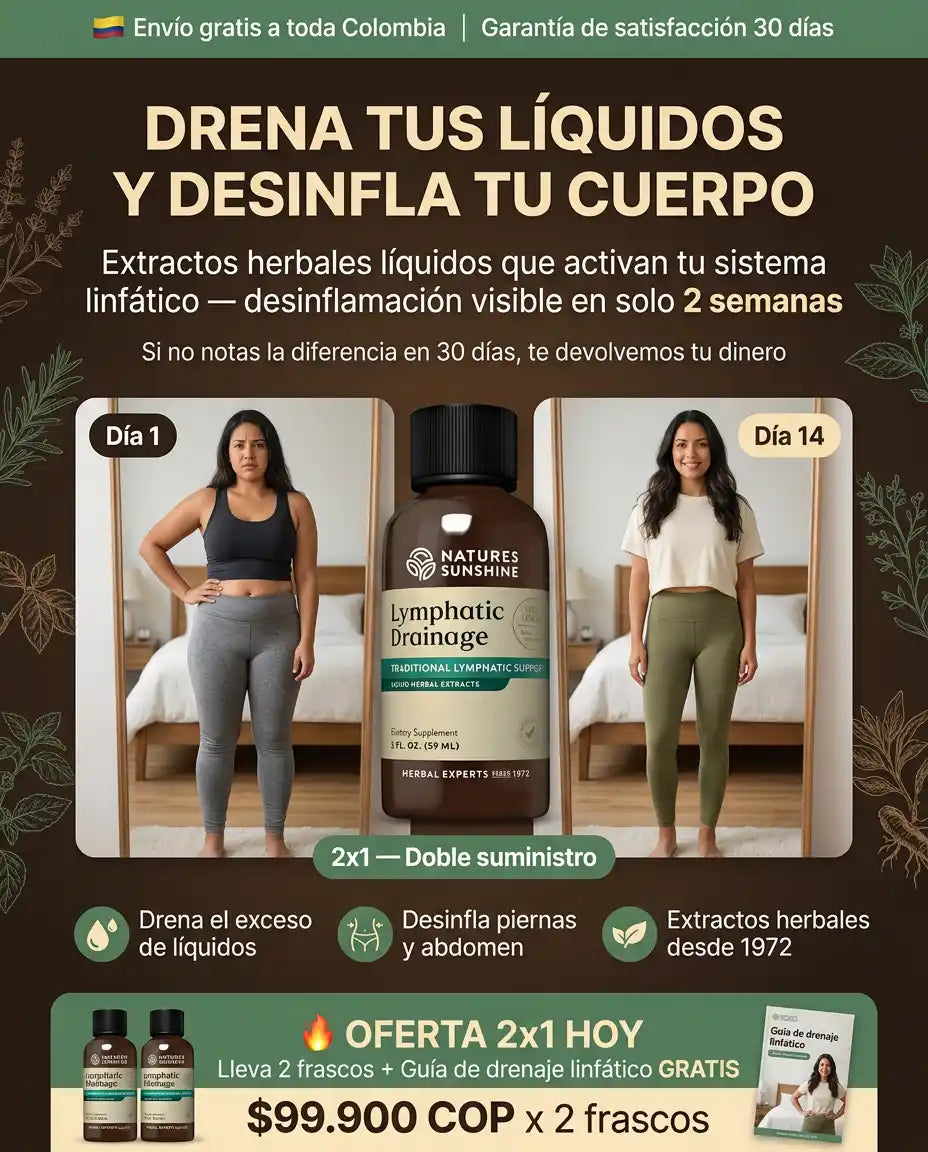 Lymphatic Drainage - Reduce Líquidos y Toxinas