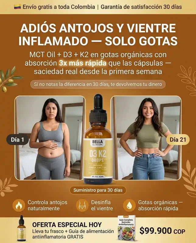 BELLA D3 K2 DROPS