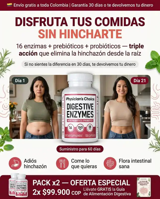 DIGESTIVE ENZIMES 2x1