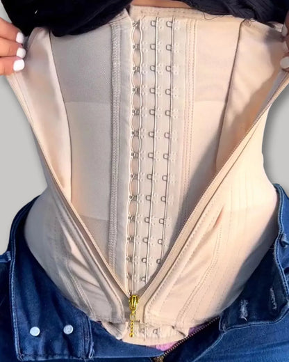 Cinturilla Curvy Fajas™ con Cierre y Soporte de Busto